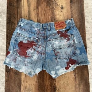 Lucky Brand Denim Shorts - custom Fourth of July